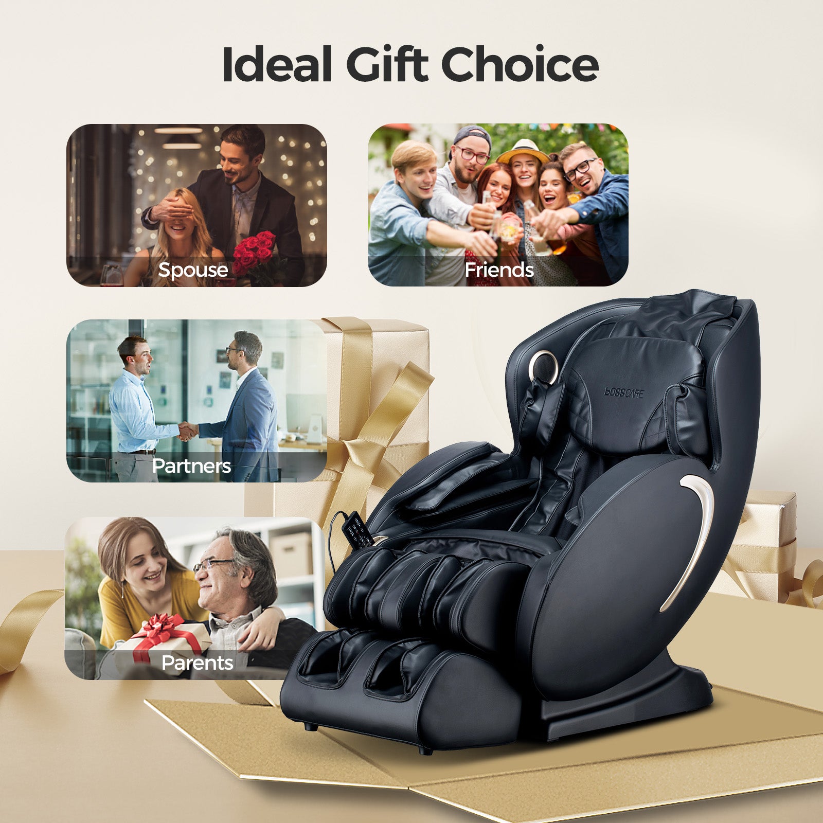 Bosscare GR8527 massage chair as a gift for family and friends