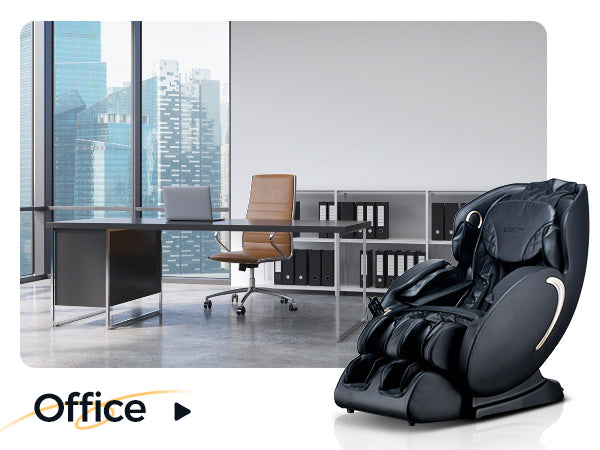 Bosscare GR8527 massage chair in a home office space
