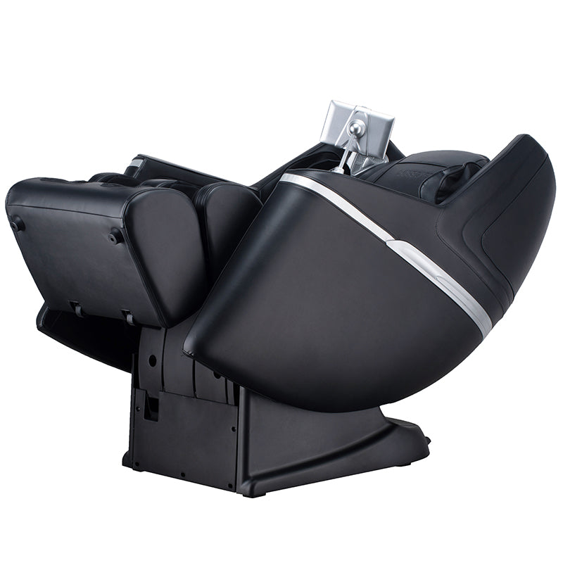 Bosscare GR8602 black zero gravity massage chair reclined side view
