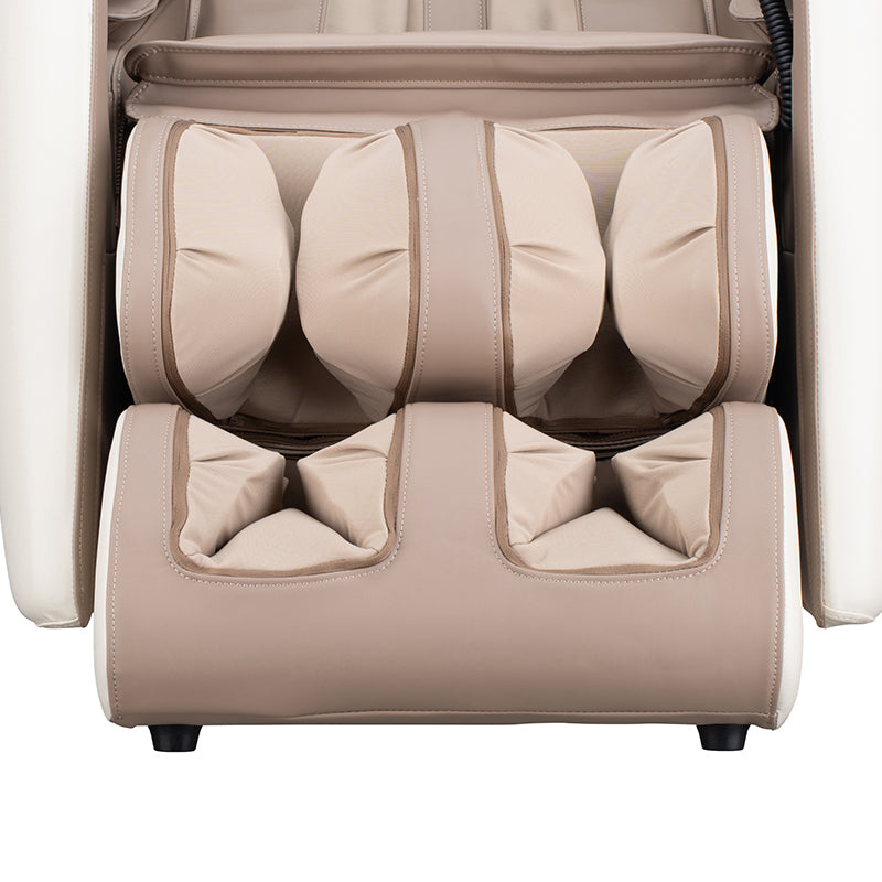Bosscare GR8602 massage chair front view with leg and foot massager