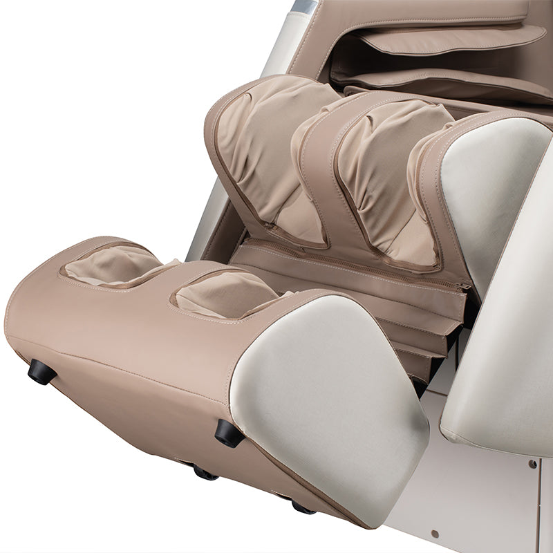 Bosscare GR8602 leg rest and foot massage detail view