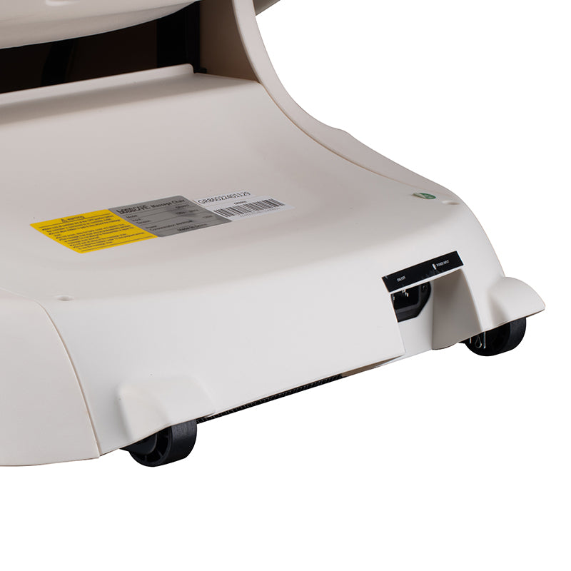 Bosscare GR8602 massage chair removable wheel detail for easier moving