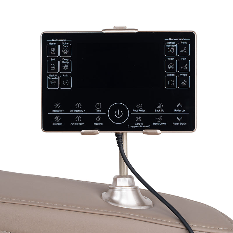 Bosscare GR8602 touch screen remote control for massage settings