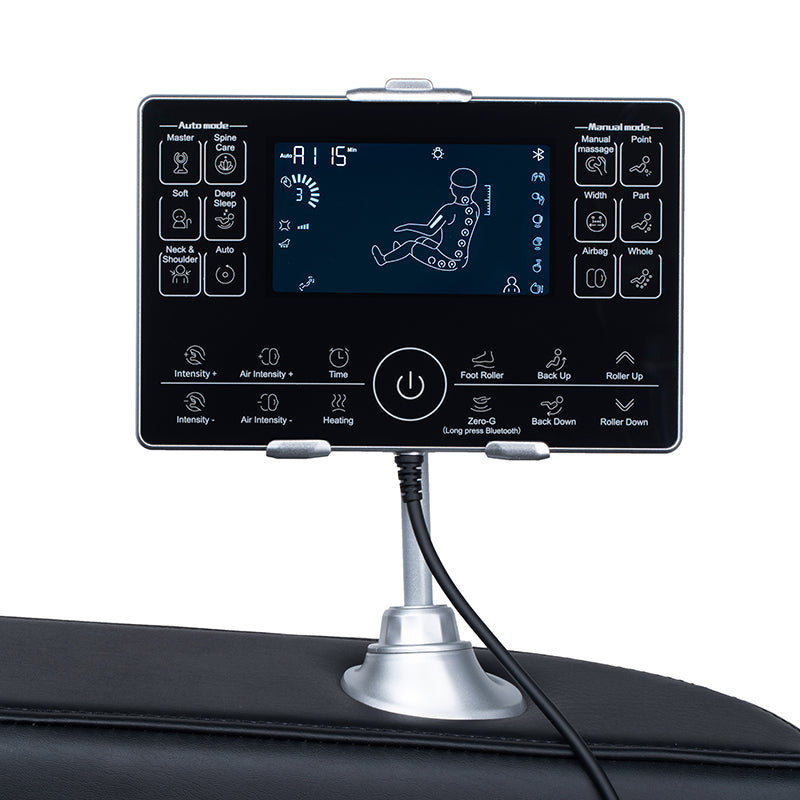 Bosscare GR8602 touch screen remote control for massage chair settings