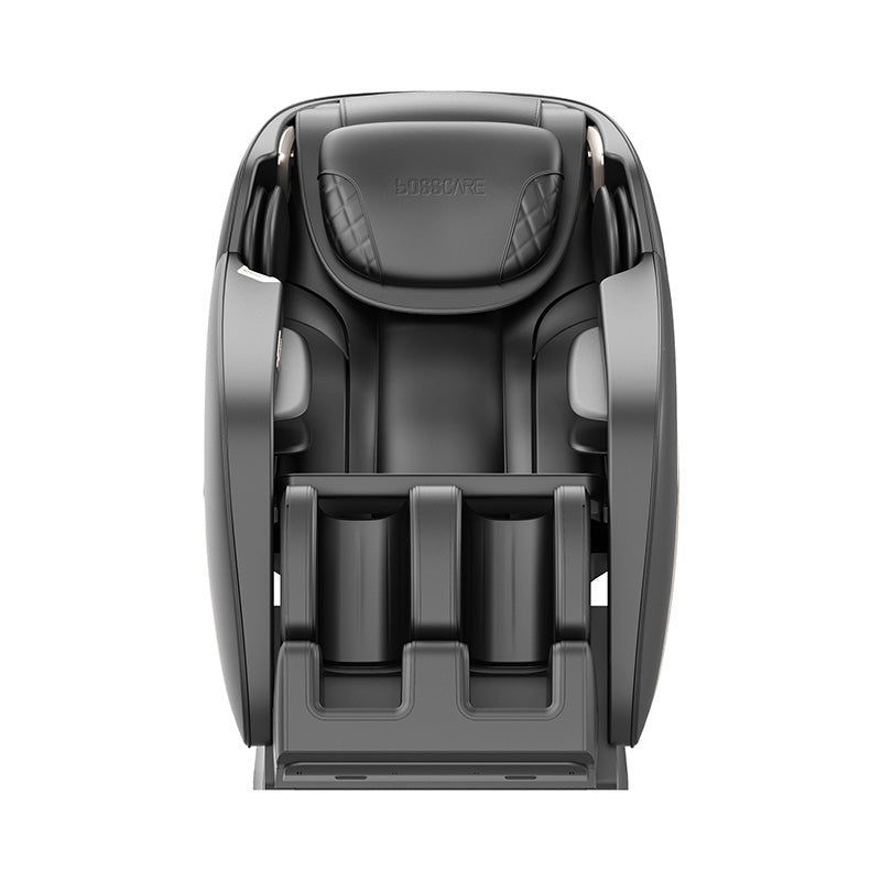 Bosscare GR8661 massage chair front view with leg and foot massager