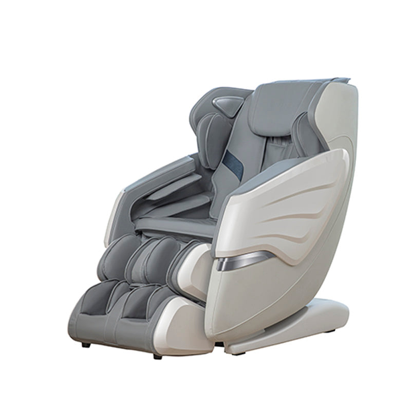 Bosscare GR8686 Oasis beige massage chair angled front view